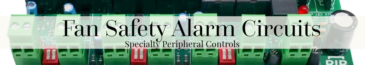 Fan Safety Alarm Circuits